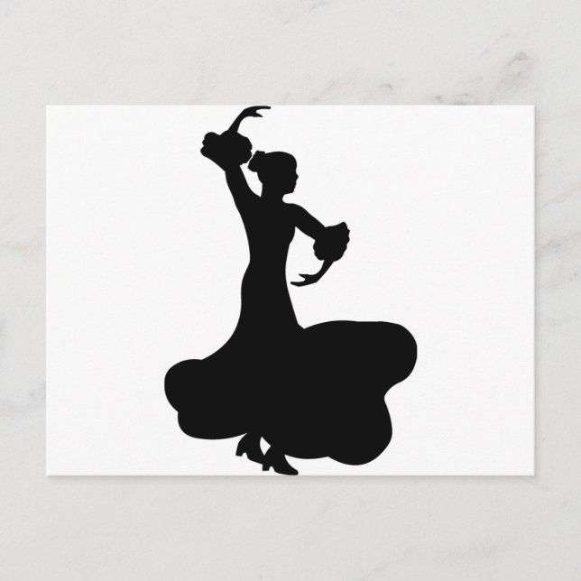 Flamenco Dancer Postcard (Front)