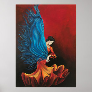 Flamenco Dancer Poster