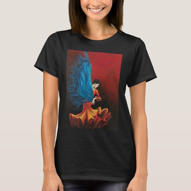 Flamenco Dancer T-Shirt (Front)