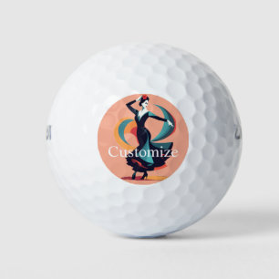 Flamenco Dancer Thunder_Cove Golf Balls