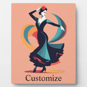 Flamenco Dancer Thunder_Cove Plaque
