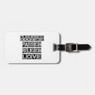 Flamenco Designs Luggage Tag