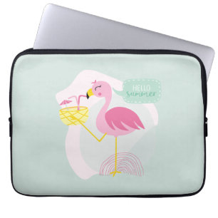 Flamenco Hola Verano Laptop Sleeve