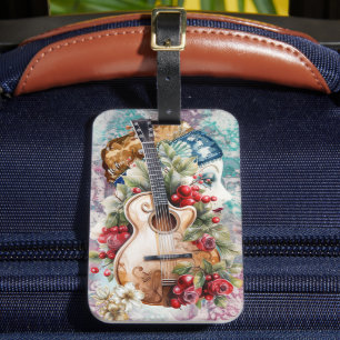 Flamenco Mood Luggage Tag
