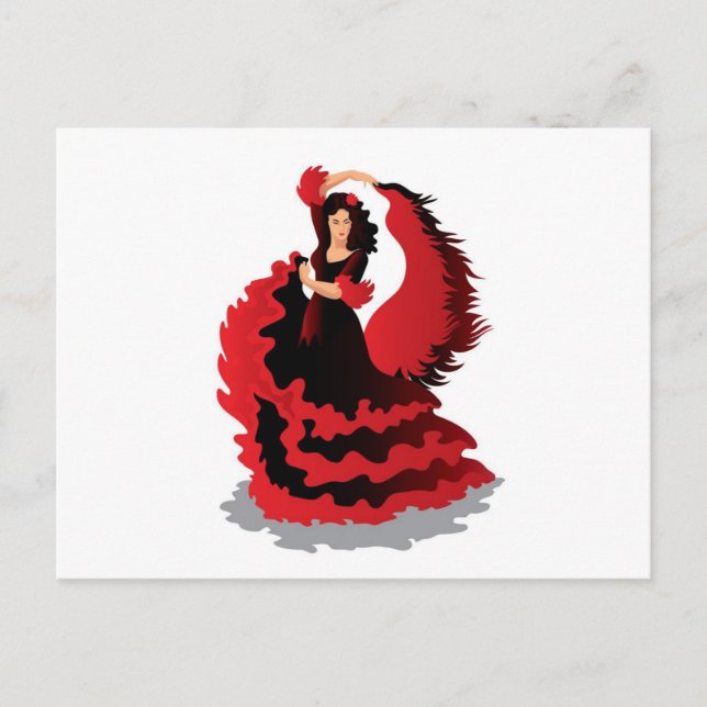 Flamenco Postcard (Front)