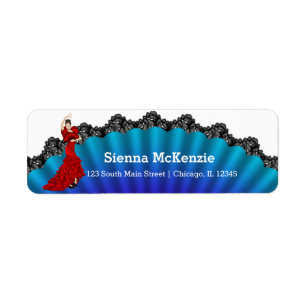 Flamenco Return Address Label
