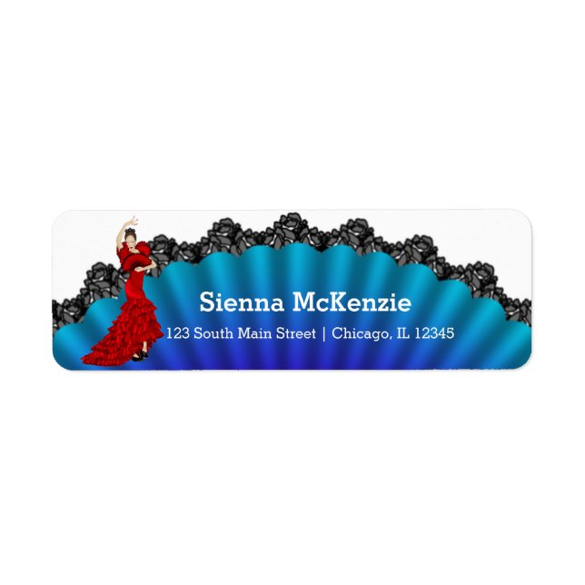 Flamenco Return Address Label (Front)