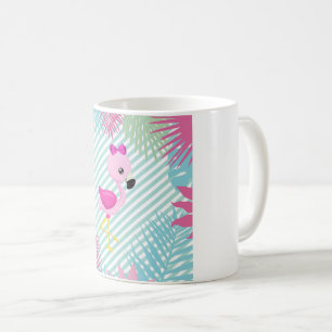 Flamenco Rosa Baby Custom Stones Coffee Mug