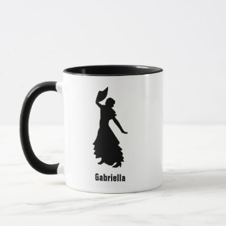 Flamenco Silhouette Mug