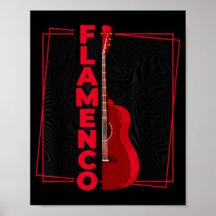 Flamenco _ Spanish Dance Guitar _ Spain Flamenco  Poster