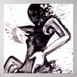 Flamenco Splash Canvas - Customised Poster