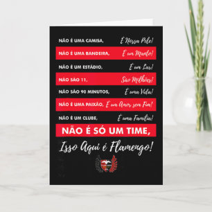 Flamengo Soccer - Camiseta Isso Aqui é Flamengo Card