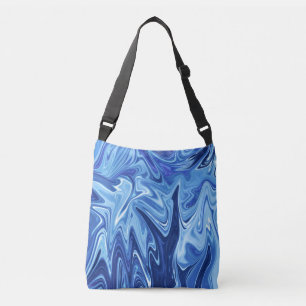 Flames Abstract Painting Best abstract wall art Crossbody Bag