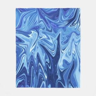 Flames Abstract Painting Best abstract wall art Fleece Blanket