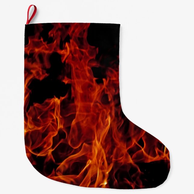 Flames and Fire Stocking (Front)