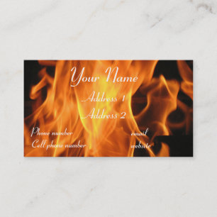 Flames Business Card