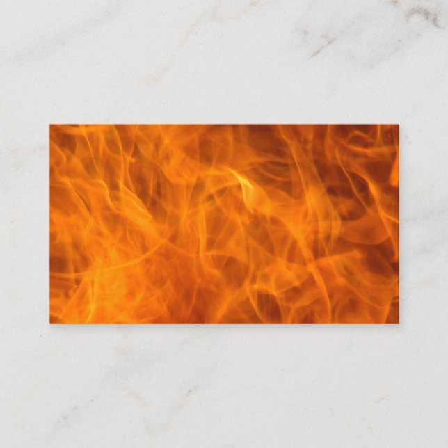 Flames Business Cards (Front)