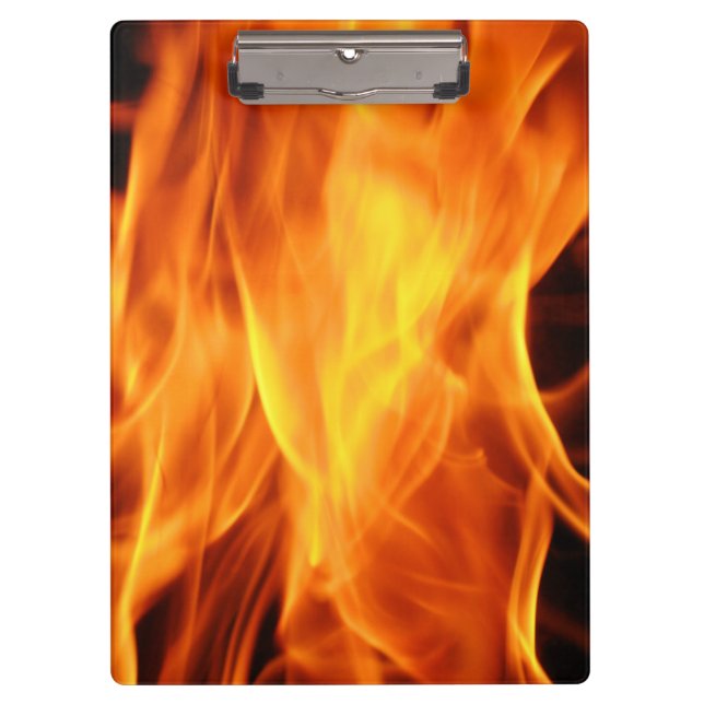 Flames Clipboard (Front)