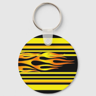 Flames   Keychain