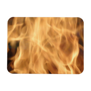 Flames Magnet