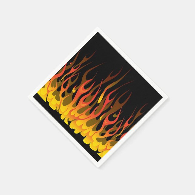 Flames Napkins (Corner)