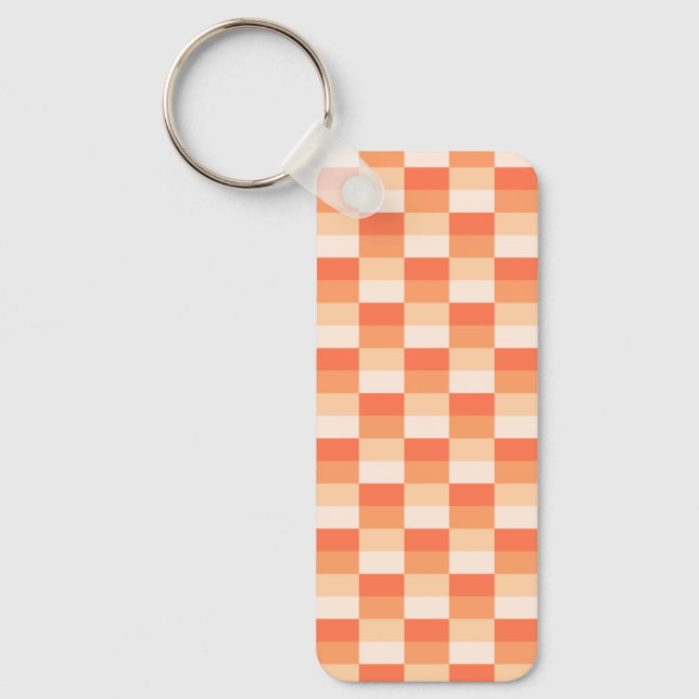 Flames of a Candle Color Combination Key Ring (Front)