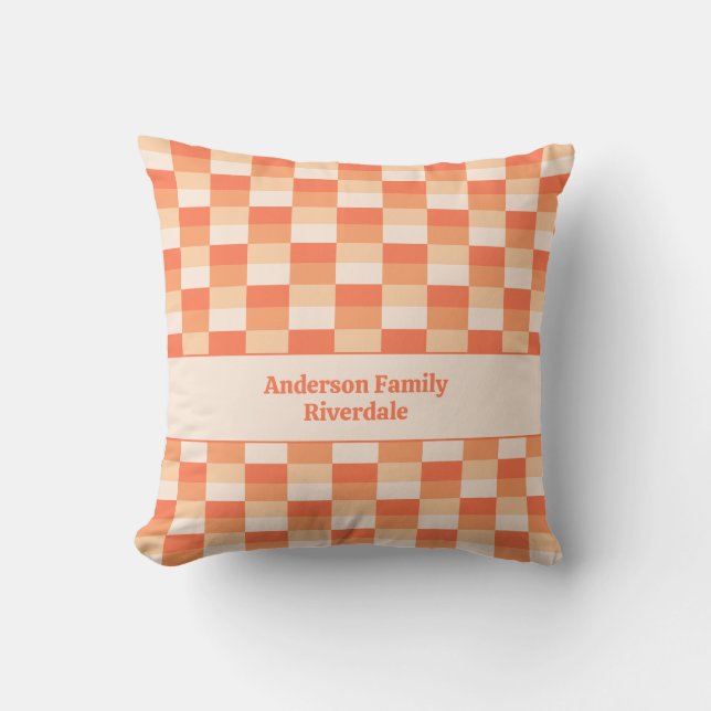 Flames of a Candle Colour Combination Cushion (Front)