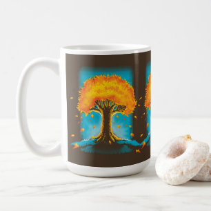 Flames of Autumn Coffee Mug