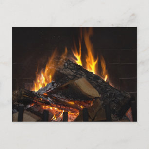 Flames of Fire Postcard