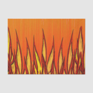 Flames of Fire Tissue Paper