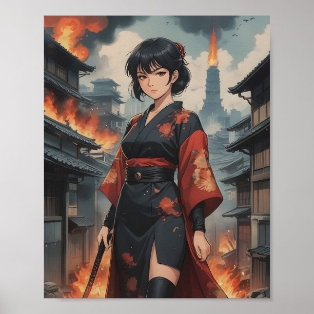 flames of resolve 4 poster (Front)