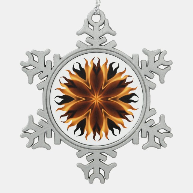 Flames Ornament (Front)