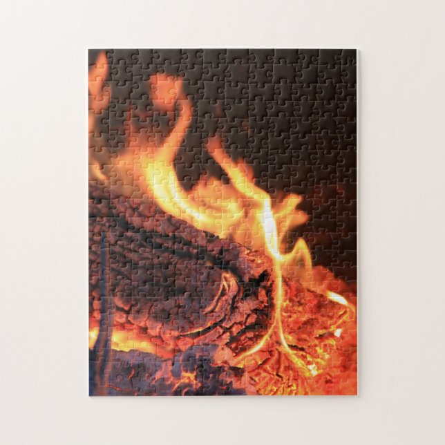 Flames Puzzle/Jigsaw Jigsaw Puzzle (Vertical)