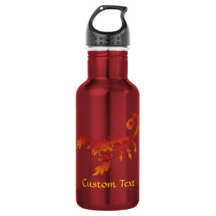 Flames Scorpion Stainless Steel Water Bottle
