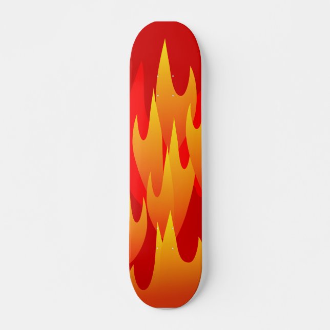 Flames  Skateboard (Front)