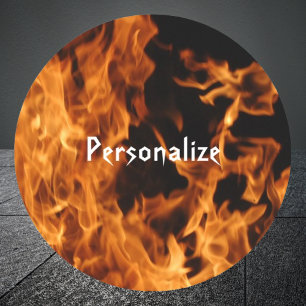 Flames Sticker