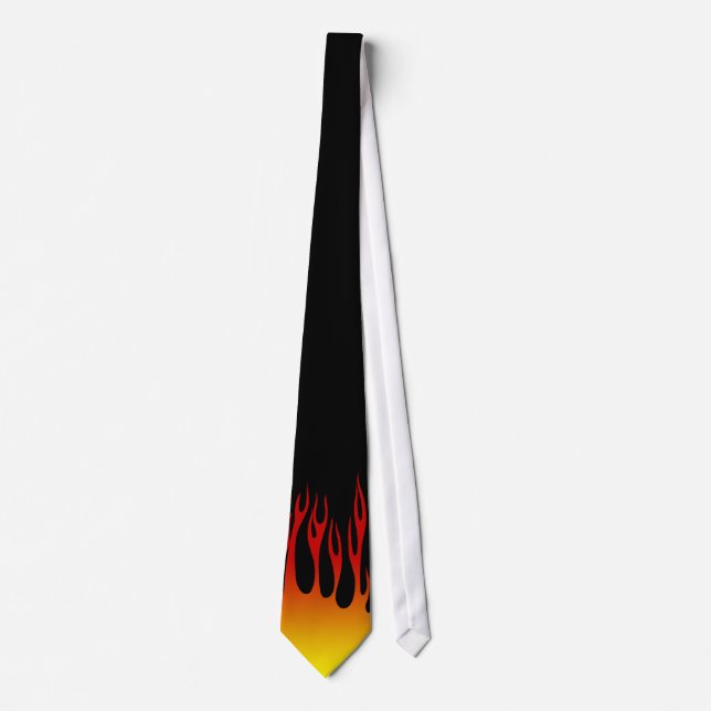 Flames to fuel your heart tie (Front)
