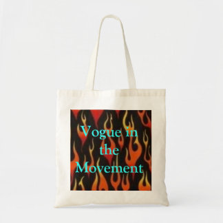 flames, Vogue in the Movement Tote Bag