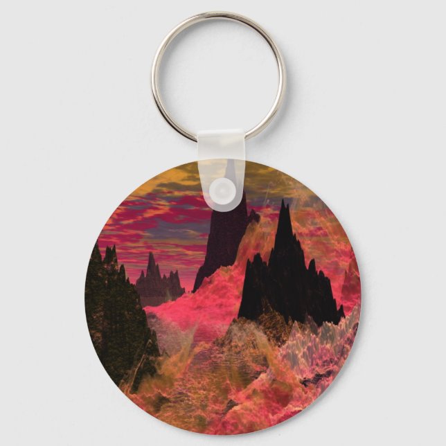 Flametongue Key Ring (Front)