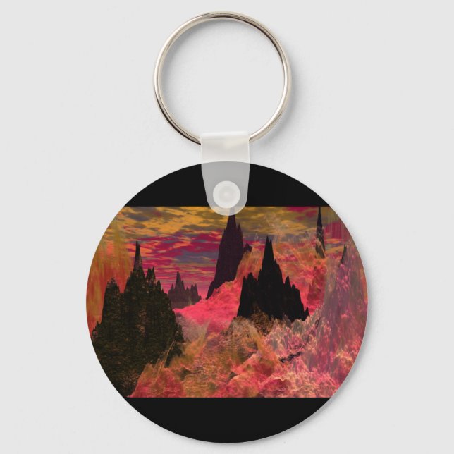 Flametongue Key Ring (Front)