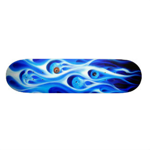 Flamin Eyeballs Skate Deck
