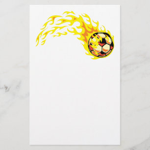 Flamin’ Soccer Ball Flyer