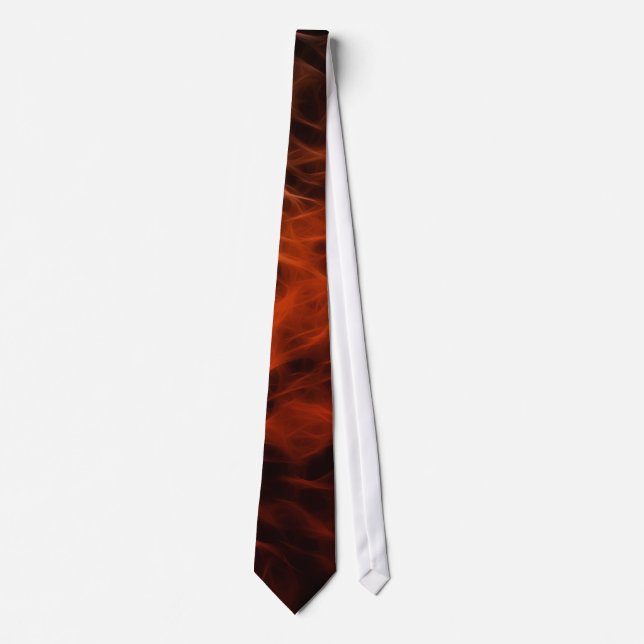 "Flaming Aztec" Classic Dress Tie (Front)
