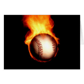 Flaming Baseball