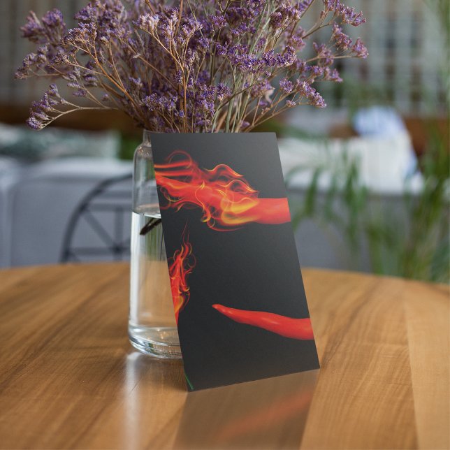 Flaming Chilli Peppers Invitation (Creator Uploaded)