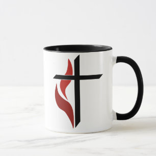 Flaming Cross Mug