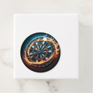 Flaming Dart Arena Ignite the passion of the Darts Favour Tags