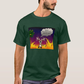 Flaming Deer Shirt