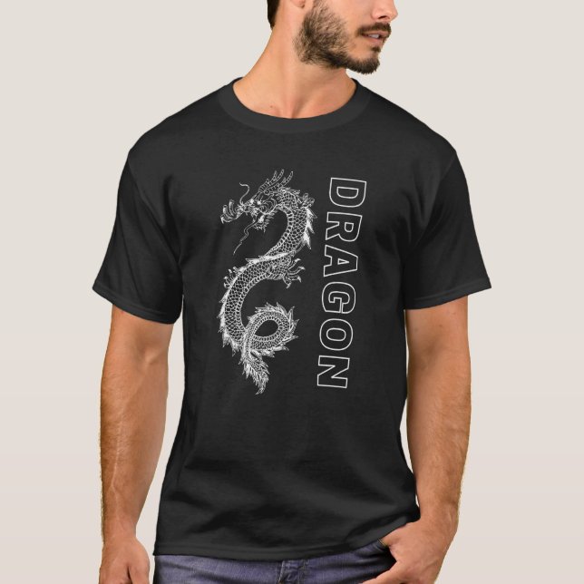 Flaming Dragon T-Shirt (Front)