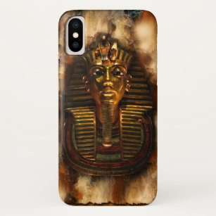 Flaming Egyptian Pharaoh Tutankhamun Phone Case